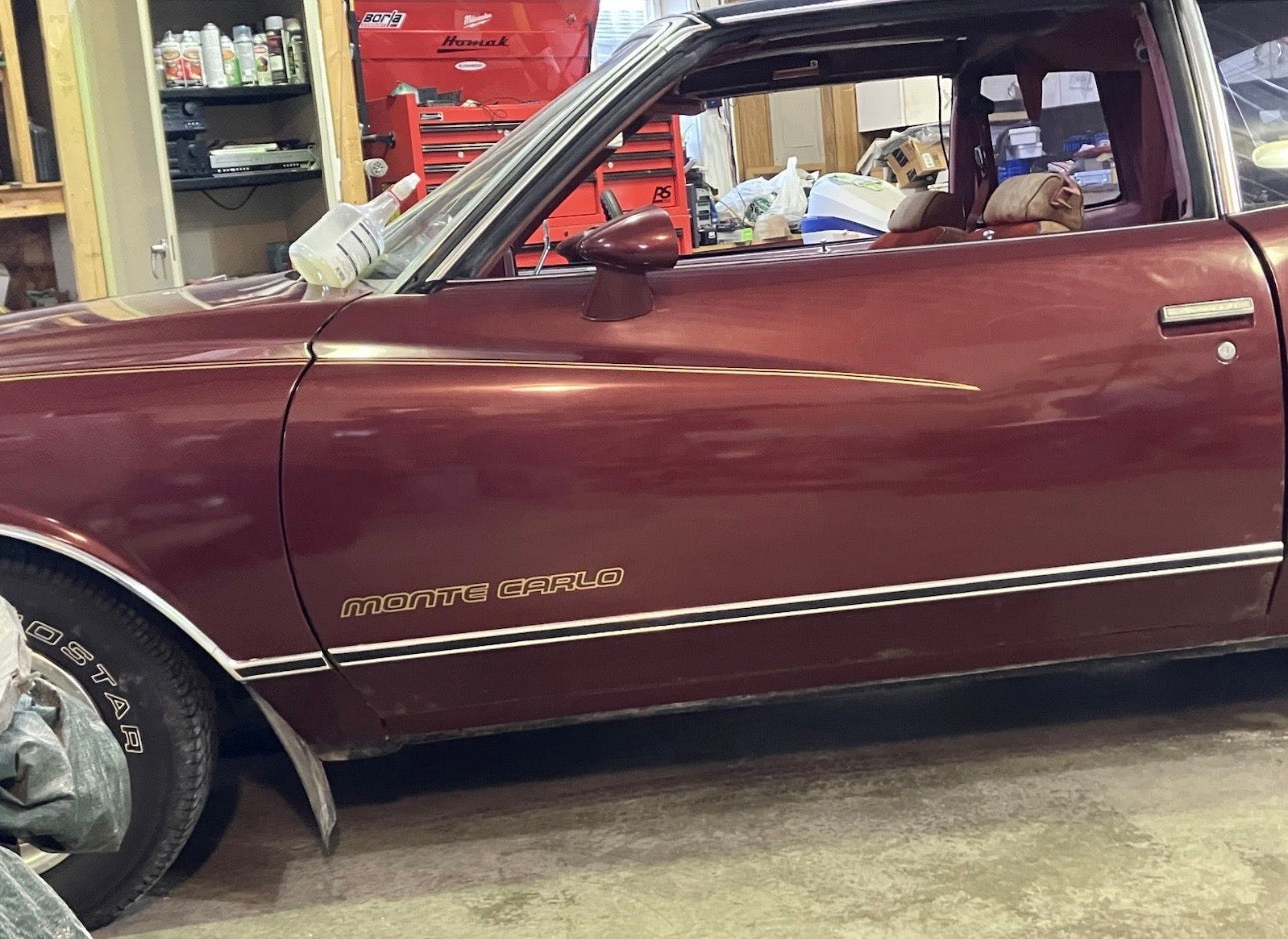 Chevrolet Monte Carlo SS Vinyl Decals