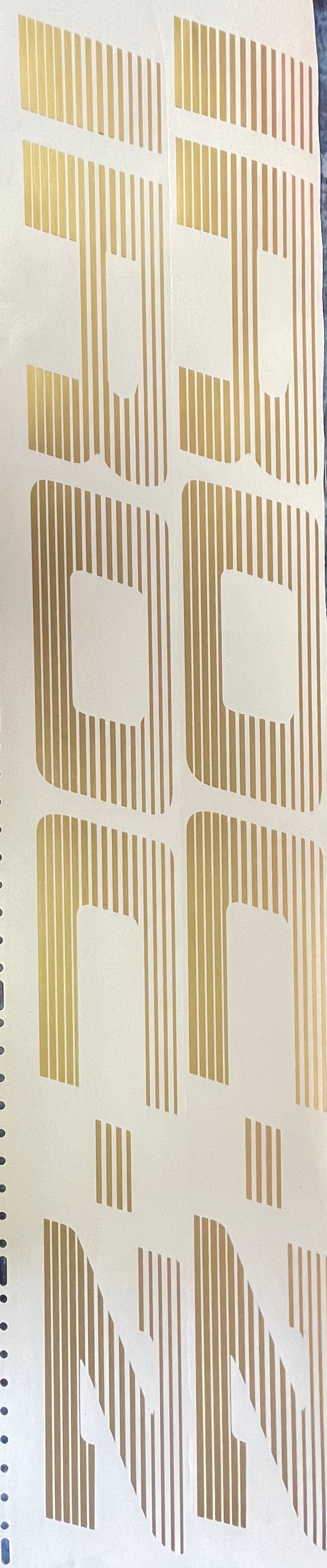 1985-1990 IROC Z DOOR DECALS - SET OF 2 CAMARO, Z 28 Solid Or Stripes