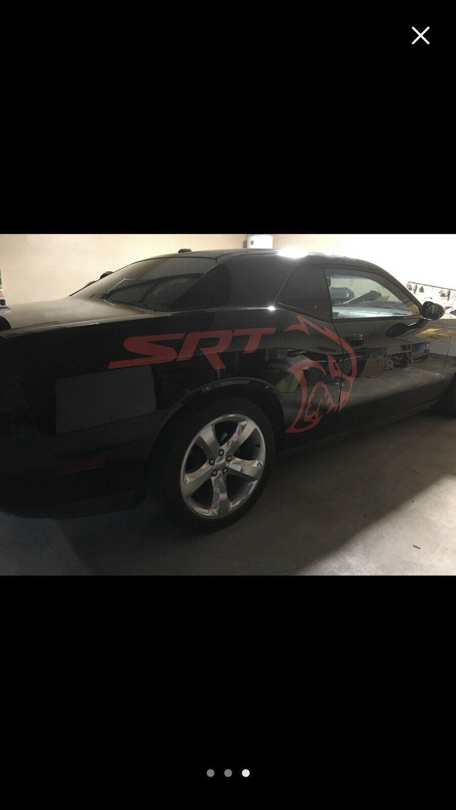 HELLCAT SRT Decal Side Fender Dodge Charger Challenger Graphics “Bonus Red Eye”