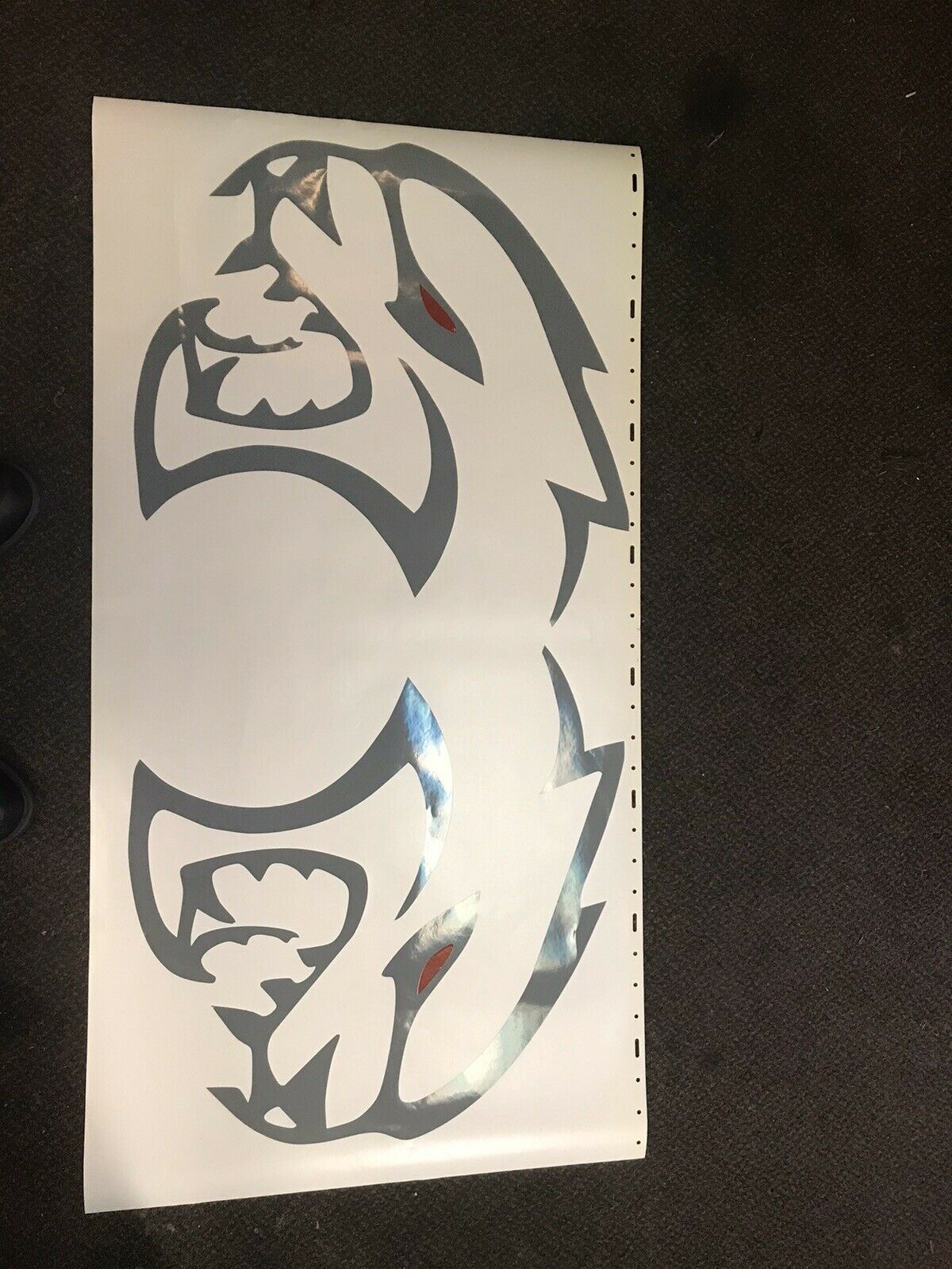 HELLCAT SRT Decal Side Fender Dodge Charger Challenger Graphics “Bonus Red Eye”