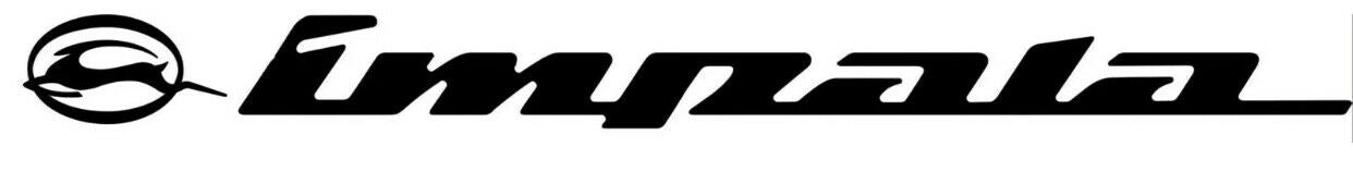 IMPALA Vinyl Windshield Decal Sticker Graphics Chevy Chevrolet SS Banner 64 96