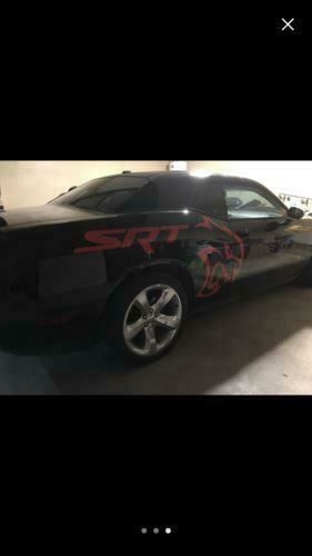 Cj3 vinyl Dodge Hellcat SRT Decal