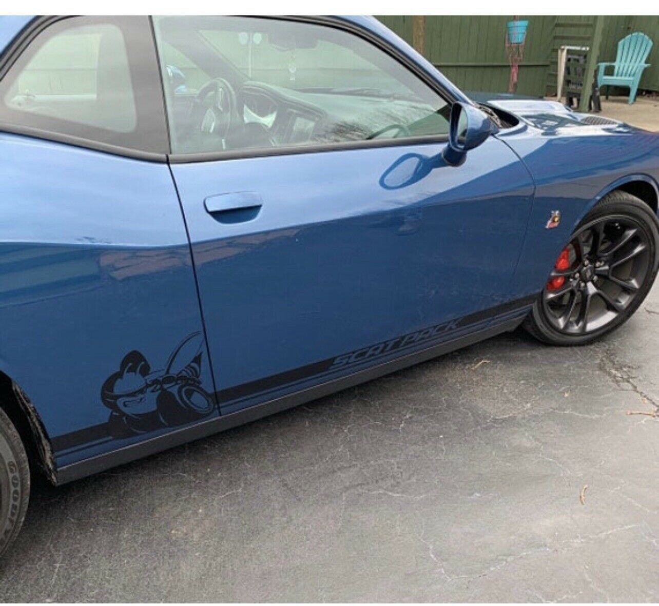 Rocker Panel Scat Pack Decal 2009-2018 “PAIR”