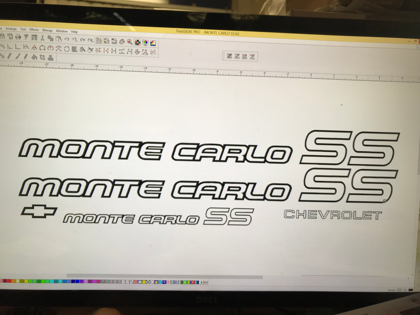 Monte Carlo SS 85 86 Restoration Red Vinyl Decals Stickers Kit Chevy 1985 1986
