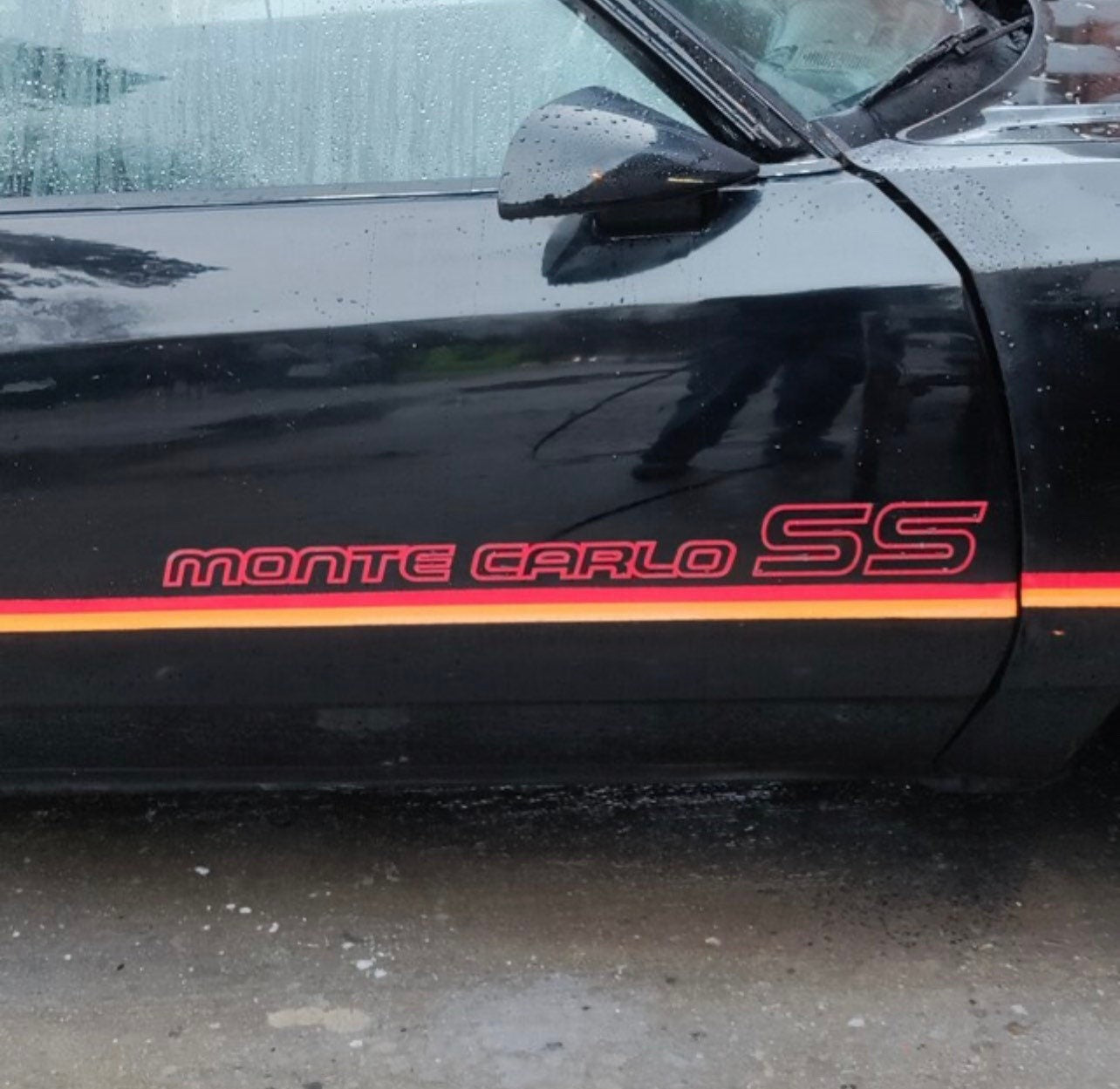 MONTE CARLO SS Style 85-86 Custom Vinyl Decal Set *2 Styles *17 Colors to Choose