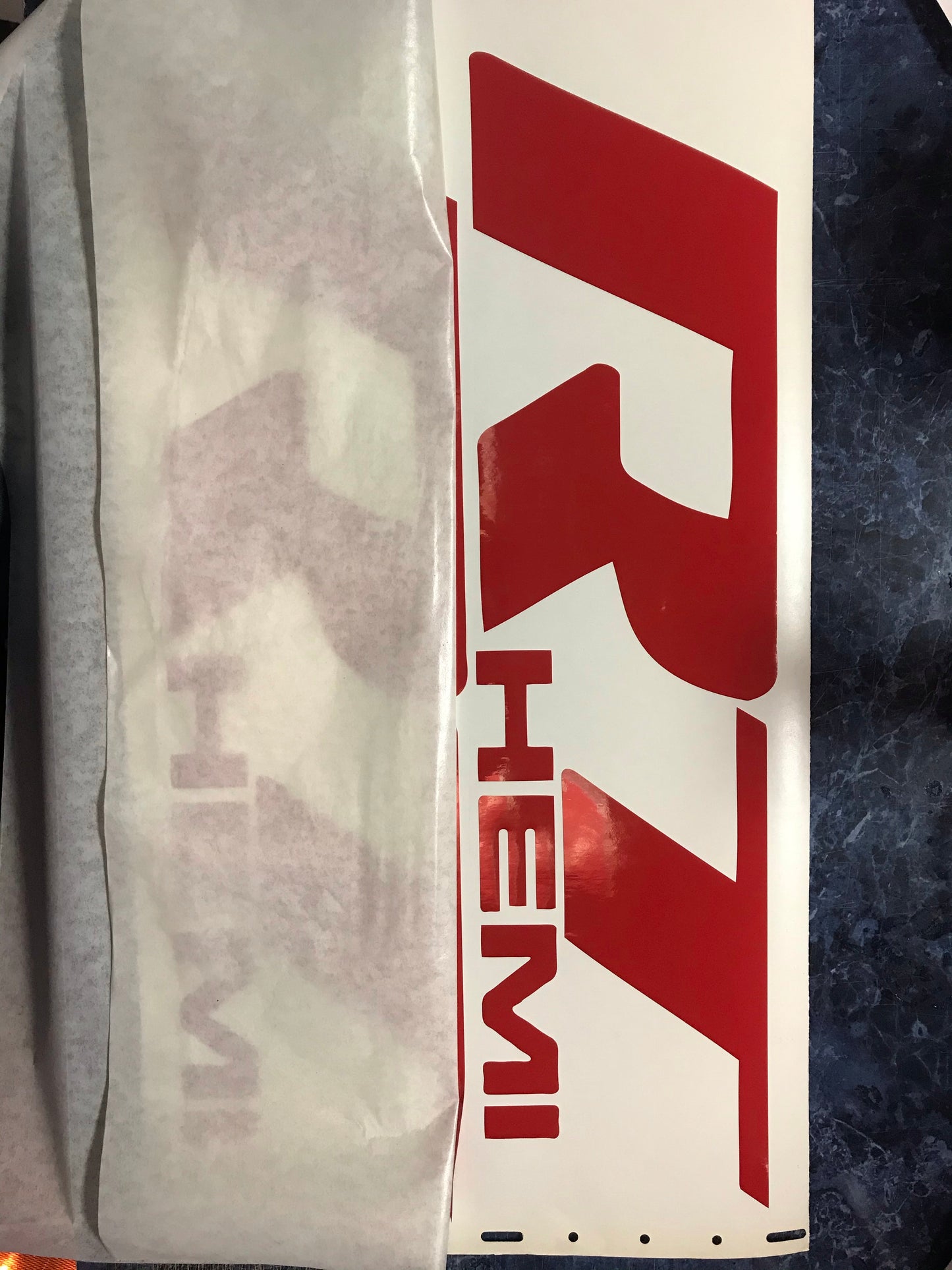 R/T Hemi decal