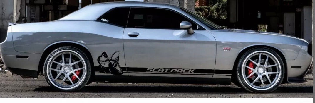 Scat Pack Rocker Decals