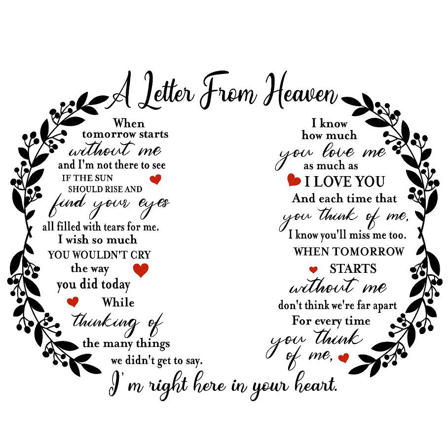 A Letter from Heaven