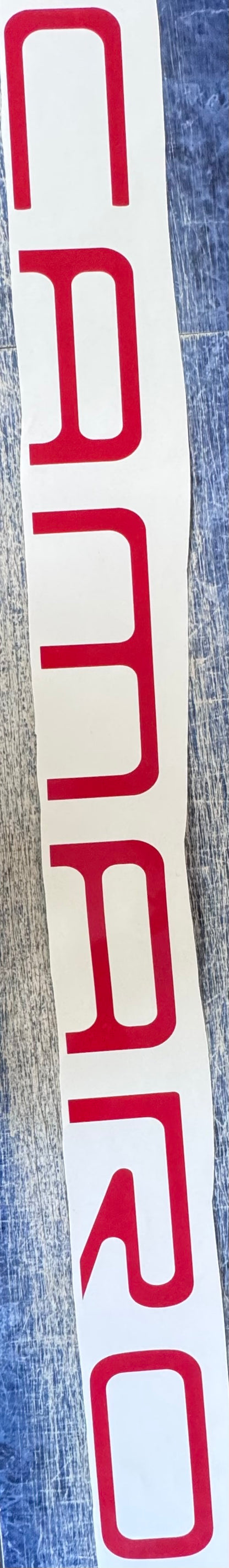 1985-1990 IROC Z DOOR DECALS - SET OF 2  CAMARO, Z 28 Solid Or Stripes
