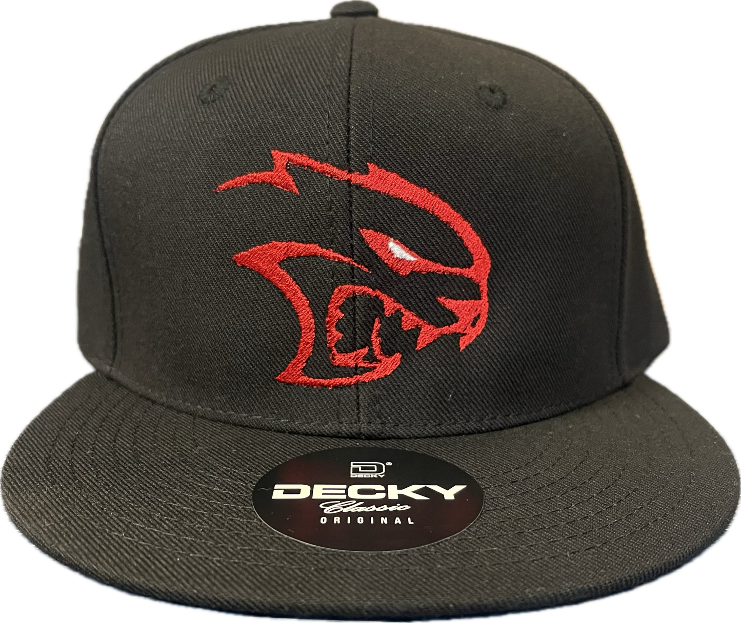 Hellcat Red Eye hat Red, Blue, Pink, White, Yellow