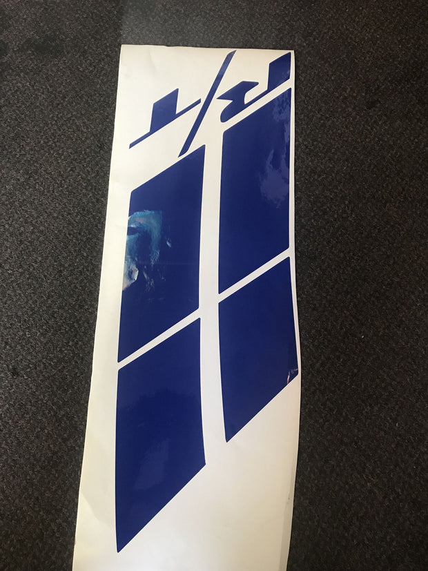 Dodge R/T hash Marks for hood
