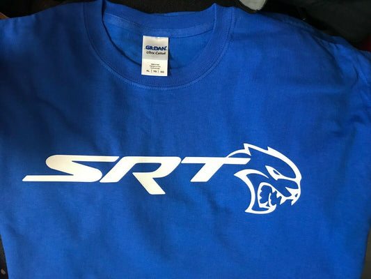 DODGE SRT T-Shirt Hell Cat T-Shirt Challenger Viper Men's S-2XL (specify Color)