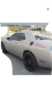 Vinyl Decal Fits Challenger Dodge  Mopar Stickers Racing Stripes Unofficial Pair