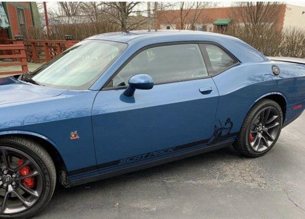 Rocker Panel Scat Pack Decal 2009-2018 “PAIR”