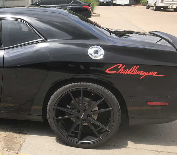 Vinyl Decal Fits Challenger Dodge Mopar Stickers Racing Stripes (Unofficial)