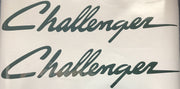 Vinyl Decal Fits Challenger Dodge Mopar Stickers Racing Stripes (Unofficial)