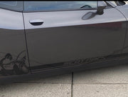 Dodge Challenger Scat Pack Rocker Panel decals Stripe Vinyl Graphics 2009-2018